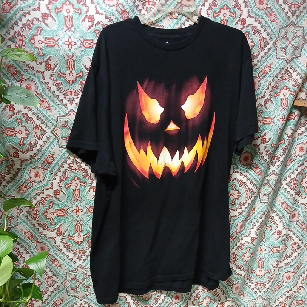 Way to Celebrate Halloween Jack-O-Lantern Tee, Size 3XL